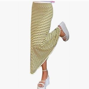 Zara‎ Pointelle Knit Skirt Size Small NWOT